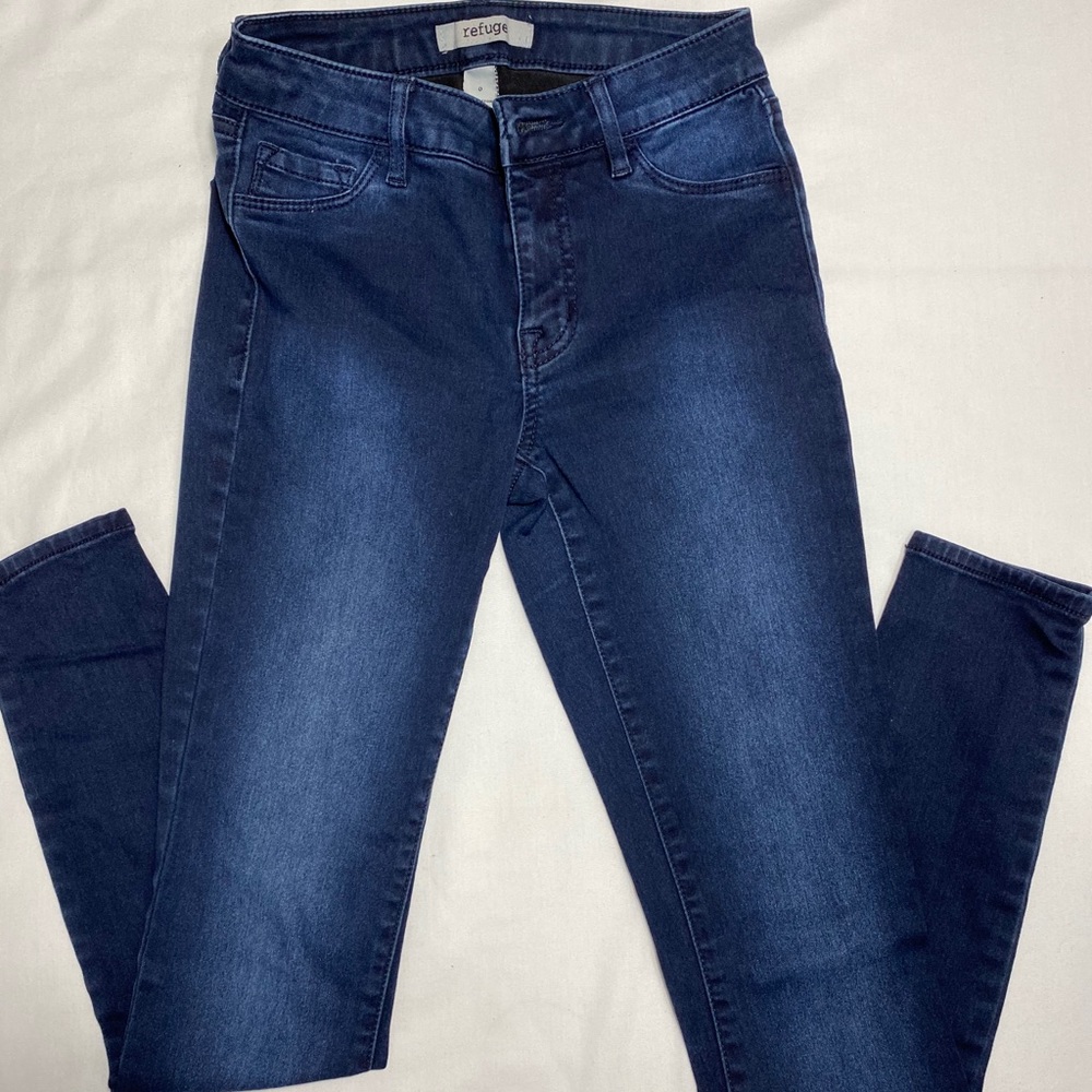 Blue refuge jeans size 0.